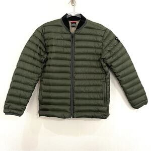 Black Yak B-Light Down Jacket #1 Dark Olive / Army Green Full Zip Jacket - S / M